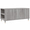 vidaXL Coffee Table Grey Sonoma 102x44.5x50 cm Engineered Wood