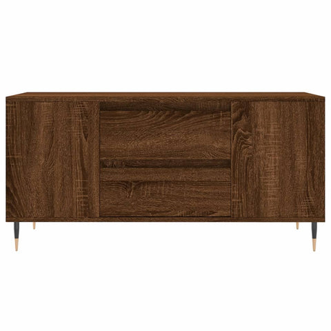 vidaXL Coffee Table Brown Oak 102x44.5x50 cm Engineered Wood