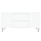 vidaXL Coffee Table White 102x44.5x50 cm Engineered Wood