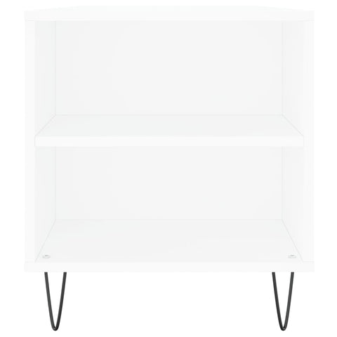 vidaXL Coffee Table White 102x44.5x50 cm Engineered Wood