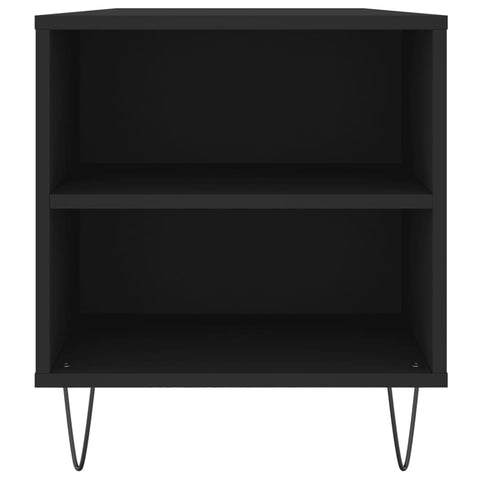 vidaXL Coffee Table Black 102x44.5x50 cm Engineered Wood