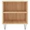 vidaXL Coffee Table Sonoma Oak 102x44.5x50 cm Engineered Wood