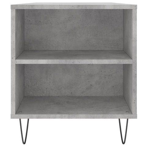 vidaXL Coffee Table Concrete Grey 102x44.5x50 cm Engineered Wood