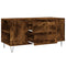 vidaXL Coffee Table Smoked Oak 102x44.5x50 cm Engineered Wood