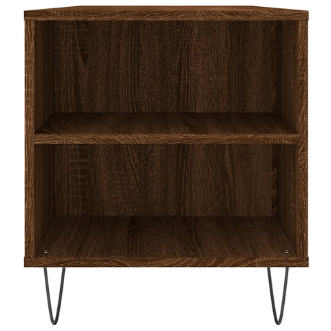 vidaXL Coffee Table Brown Oak 102x44.5x50 cm Engineered Wood