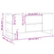 vidaXL Coffee Table White 102x44.5x50 cm Engineered Wood