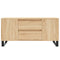 vidaXL Coffee Table Sonoma Oak 102x44.5x50 cm Engineered Wood
