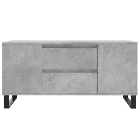 vidaXL Coffee Table Concrete Grey 102x44.5x50 cm Engineered Wood
