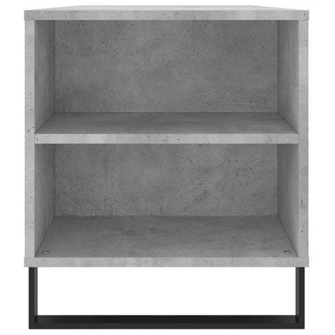 vidaXL Coffee Table Concrete Grey 102x44.5x50 cm Engineered Wood