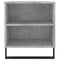 vidaXL Coffee Table Concrete Grey 102x44.5x50 cm Engineered Wood
