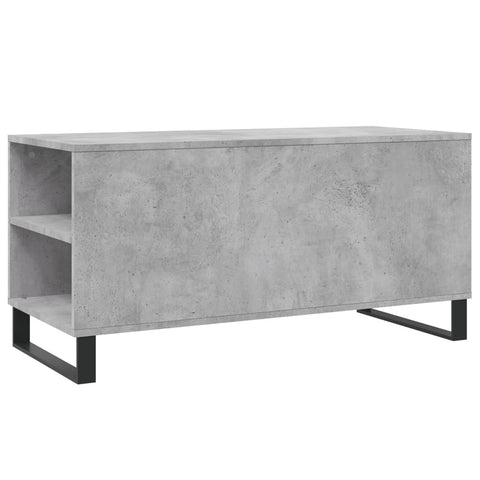 vidaXL Coffee Table Concrete Grey 102x44.5x50 cm Engineered Wood