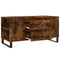 vidaXL Coffee Table Smoked Oak 102x44.5x50 cm Engineered Wood