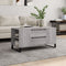 vidaXL Coffee Table Grey Sonoma 102x44.5x50 cm Engineered Wood