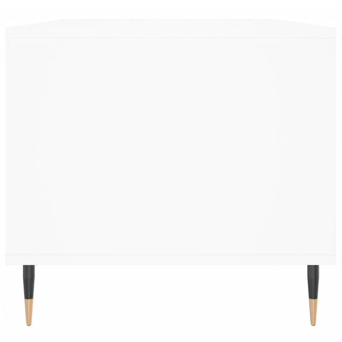 vidaXL Coffee Table White 90x49x45 cm Engineered Wood