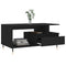 vidaXL Coffee Table Black 90x49x45 cm Engineered Wood