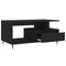 vidaXL Coffee Table Black 90x49x45 cm Engineered Wood