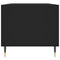 vidaXL Coffee Table Black 90x49x45 cm Engineered Wood