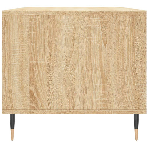 vidaXL Coffee Table Sonoma Oak 90x49x45 cm Engineered Wood