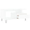 vidaXL Coffee Table White 90x49x45 cm Engineered Wood