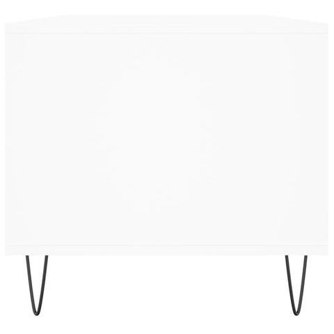 vidaXL Coffee Table White 90x49x45 cm Engineered Wood