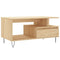vidaXL Coffee Table Sonoma Oak 90x49x45 cm Engineered Wood