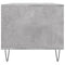 vidaXL Coffee Table Concrete Grey 90x49x45 cm Engineered Wood