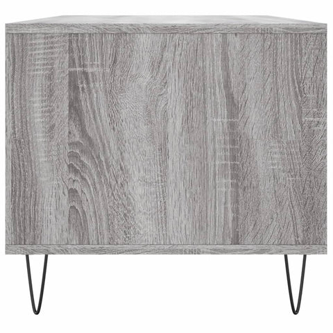 vidaXL Coffee Table Grey Sonoma 90x49x45 cm Engineered Wood