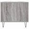 vidaXL Coffee Table Grey Sonoma 90x49x45 cm Engineered Wood