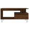 vidaXL Coffee Table Brown Oak 90x49x45 cm Engineered Wood