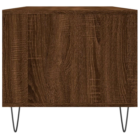 vidaXL Coffee Table Brown Oak 90x49x45 cm Engineered Wood