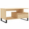 vidaXL Coffee Table Sonoma Oak 90x49x45 cm Engineered Wood