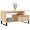vidaXL Coffee Table Sonoma Oak 90x49x45 cm Engineered Wood