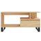vidaXL Coffee Table Sonoma Oak 90x49x45 cm Engineered Wood