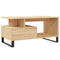 vidaXL Coffee Table Sonoma Oak 90x49x45 cm Engineered Wood