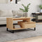 vidaXL Coffee Table Sonoma Oak 90x49x45 cm Engineered Wood