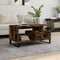 vidaXL Coffee Table Smoked Oak 90x49x45 cm Engineered Wood