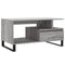 vidaXL Coffee Table Grey Sonoma 90x49x45 cm Engineered Wood