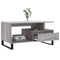 vidaXL Coffee Table Grey Sonoma 90x49x45 cm Engineered Wood