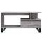 vidaXL Coffee Table Grey Sonoma 90x49x45 cm Engineered Wood