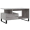 vidaXL Coffee Table Grey Sonoma 90x49x45 cm Engineered Wood
