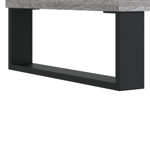 vidaXL Coffee Table Grey Sonoma 90x49x45 cm Engineered Wood