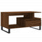 vidaXL Coffee Table Brown Oak 90x49x45 cm Engineered Wood