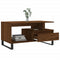 vidaXL Coffee Table Brown Oak 90x49x45 cm Engineered Wood