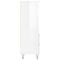 vidaXL Highboard High Gloss White 40x36x110 cm Engineered Wood