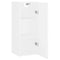 vidaXL Wall Mounted Cabinet White 34.5x34x90 cm Engineered Wood