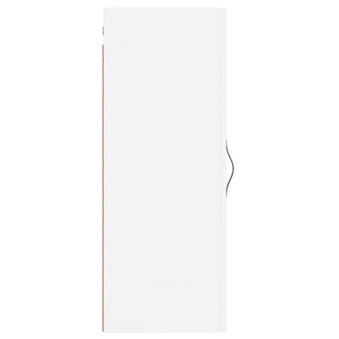 vidaXL Wall Mounted Cabinet White 34.5x34x90 cm Engineered Wood
