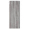 vidaXL Wall Mounted Cabinet Grey Sonoma 69.5x34x90 cm Engineered Wood