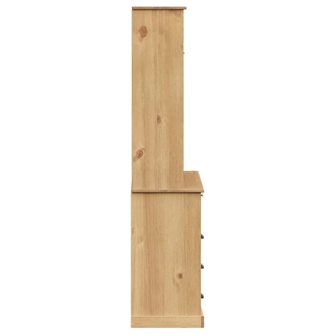 vidaXL Highboard VIGO 80x40x176 cm Solid Wood Pine