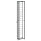 vidaXL Wine Rack for 57 Bottles Black 34x18x200 cm Wrought Iron