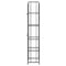 vidaXL Wine Rack for 73 Bottles Black 45x36x200 cm Wrought Iron